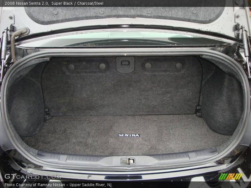 Super Black / Charcoal/Steel 2008 Nissan Sentra 2.0