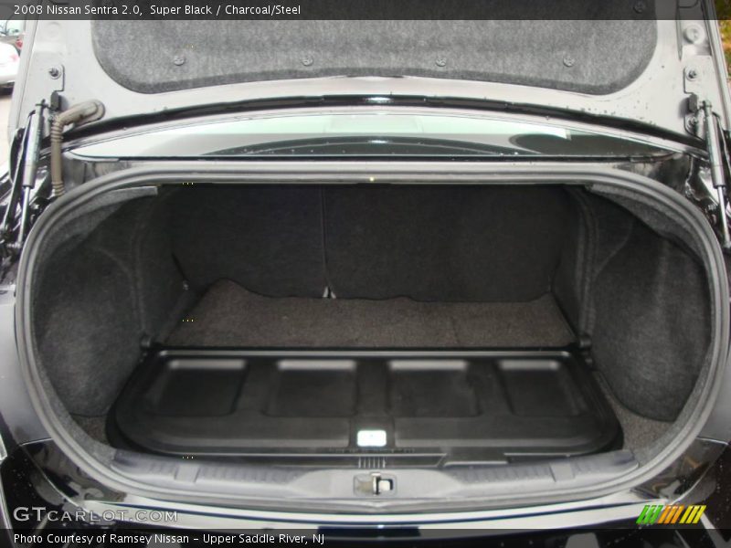 Super Black / Charcoal/Steel 2008 Nissan Sentra 2.0