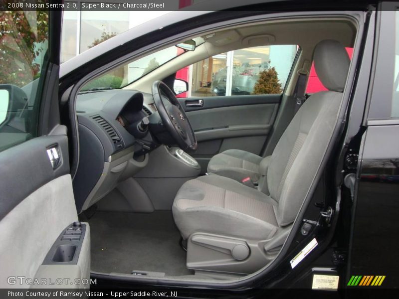 Super Black / Charcoal/Steel 2008 Nissan Sentra 2.0