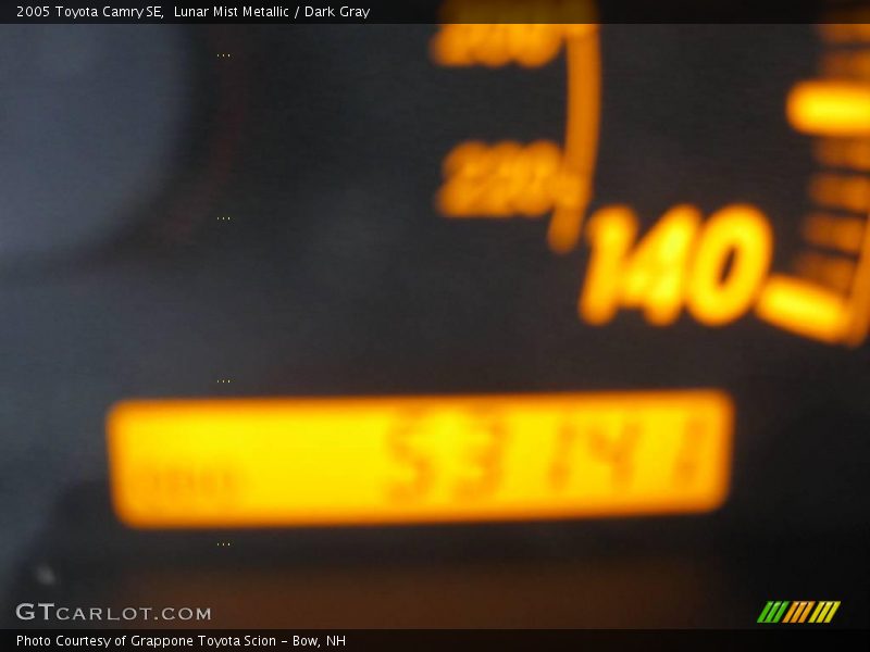 Lunar Mist Metallic / Dark Gray 2005 Toyota Camry SE