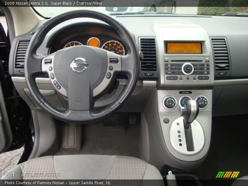Super Black / Charcoal/Steel 2008 Nissan Sentra 2.0