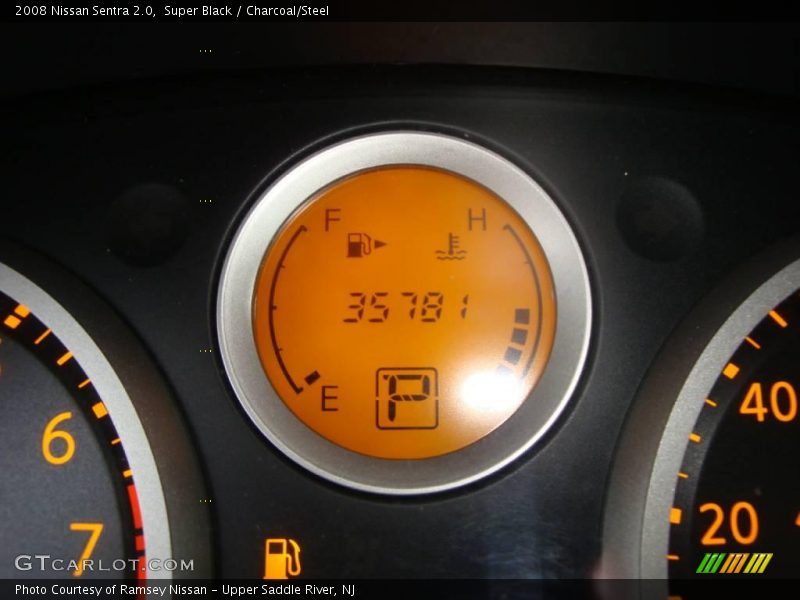 Super Black / Charcoal/Steel 2008 Nissan Sentra 2.0
