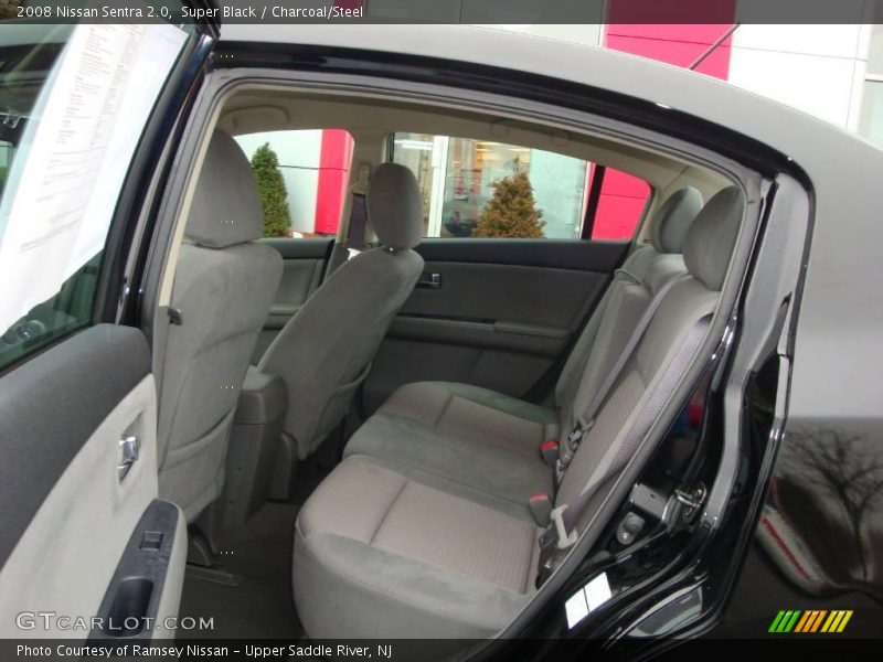 Super Black / Charcoal/Steel 2008 Nissan Sentra 2.0