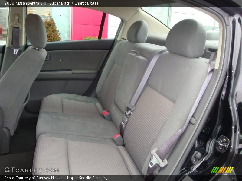 Super Black / Charcoal/Steel 2008 Nissan Sentra 2.0