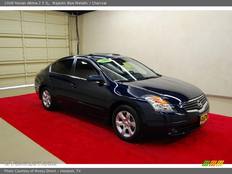 Majestic Blue Metallic / Charcoal 2008 Nissan Altima 2.5 SL