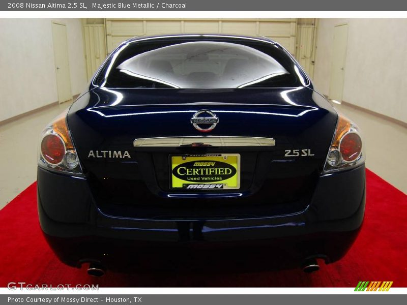 Majestic Blue Metallic / Charcoal 2008 Nissan Altima 2.5 SL