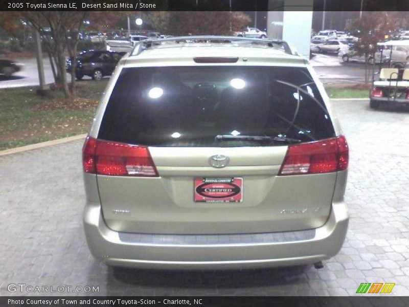 Desert Sand Mica / Stone 2005 Toyota Sienna LE