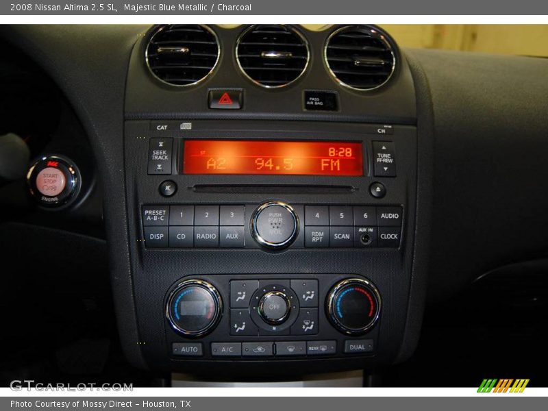 Majestic Blue Metallic / Charcoal 2008 Nissan Altima 2.5 SL