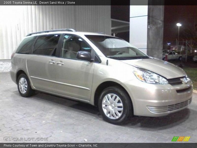 Desert Sand Mica / Stone 2005 Toyota Sienna LE