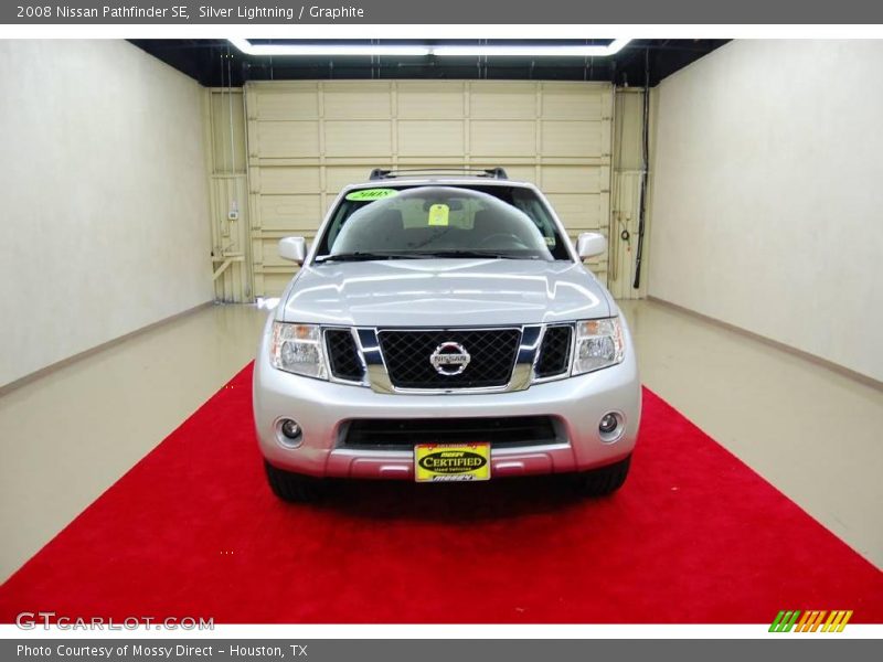 Silver Lightning / Graphite 2008 Nissan Pathfinder SE