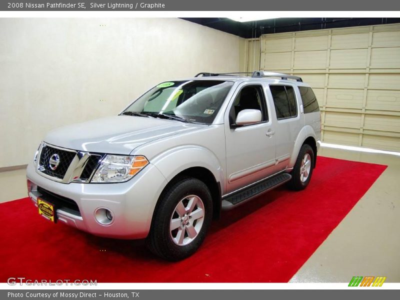 Silver Lightning / Graphite 2008 Nissan Pathfinder SE