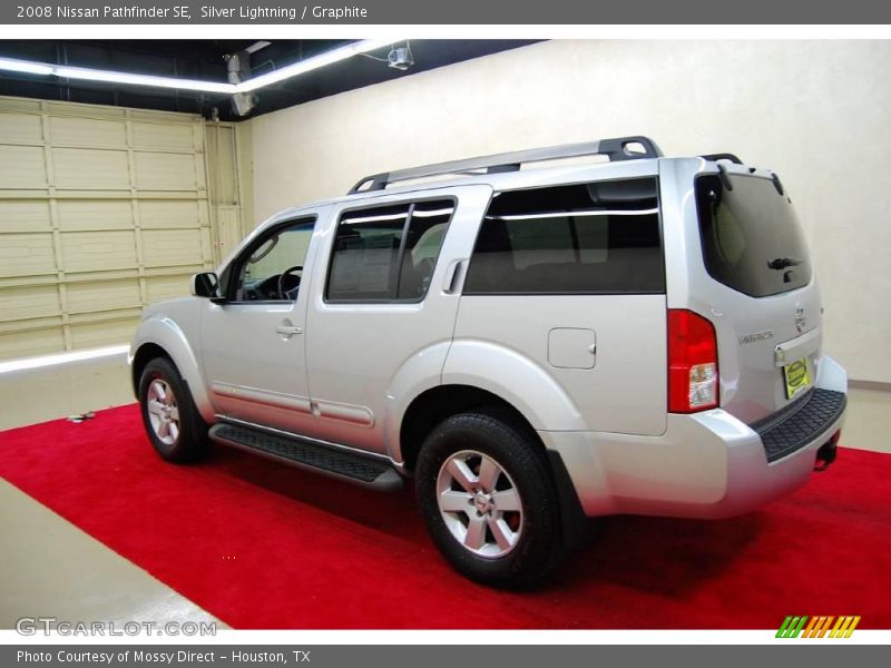 Silver Lightning / Graphite 2008 Nissan Pathfinder SE