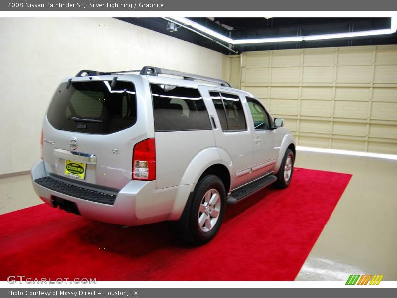 Silver Lightning / Graphite 2008 Nissan Pathfinder SE