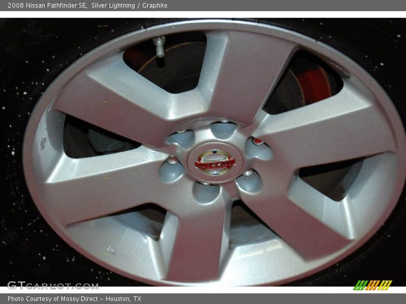 Silver Lightning / Graphite 2008 Nissan Pathfinder SE