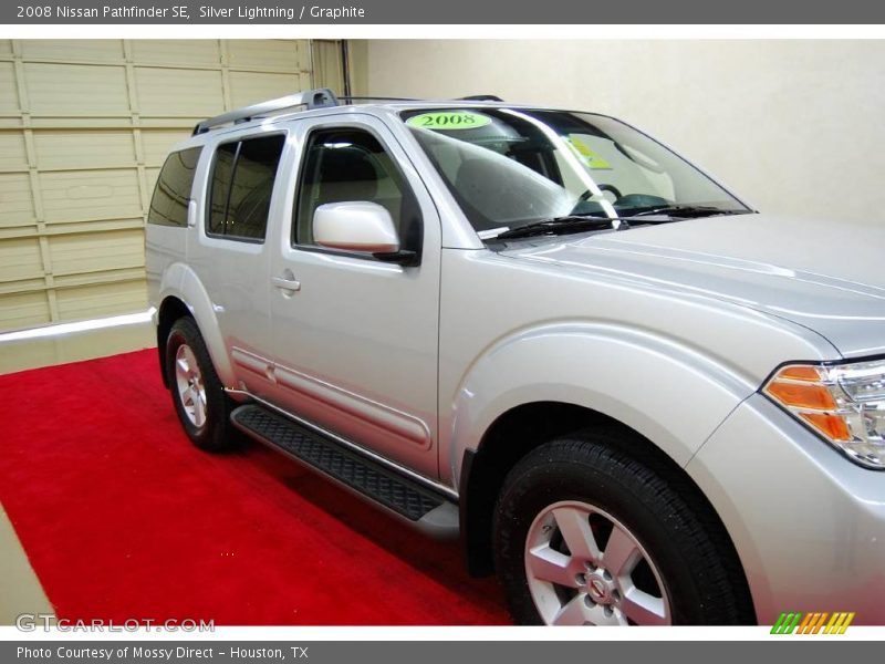 Silver Lightning / Graphite 2008 Nissan Pathfinder SE