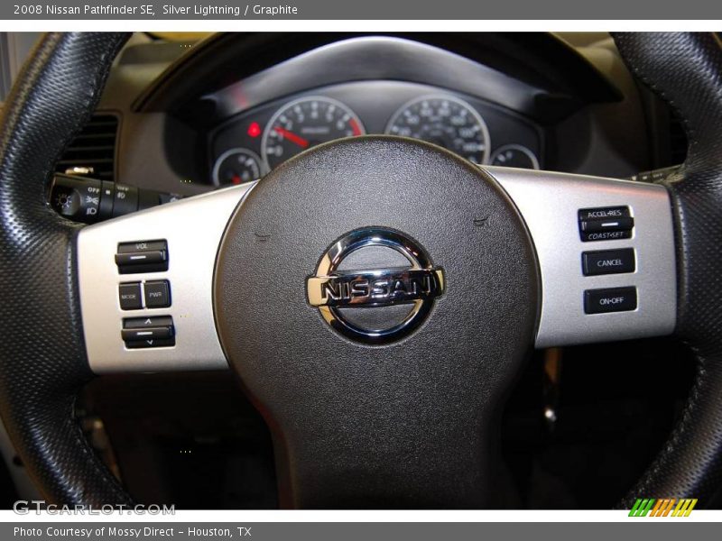 Silver Lightning / Graphite 2008 Nissan Pathfinder SE
