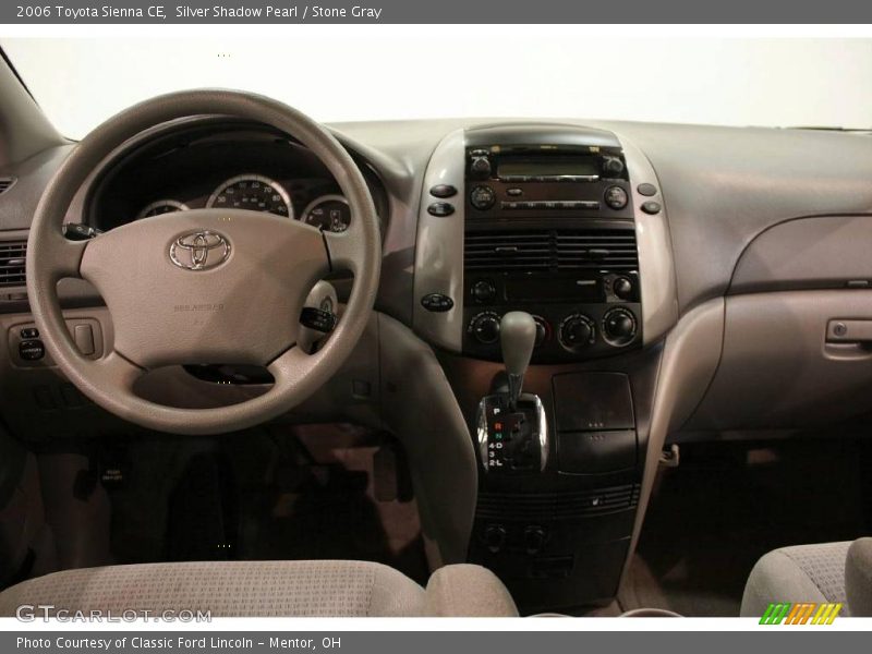 Silver Shadow Pearl / Stone Gray 2006 Toyota Sienna CE