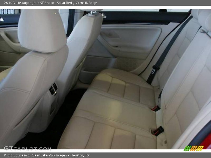 Salsa Red / Cornsilk Beige 2010 Volkswagen Jetta SE Sedan