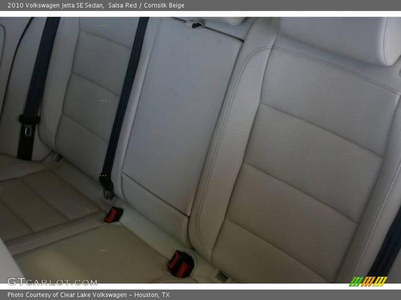 Salsa Red / Cornsilk Beige 2010 Volkswagen Jetta SE Sedan