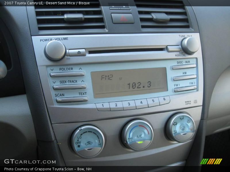 Desert Sand Mica / Bisque 2007 Toyota Camry LE