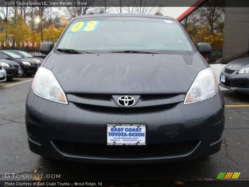 Slate Metallic / Stone 2008 Toyota Sienna LE