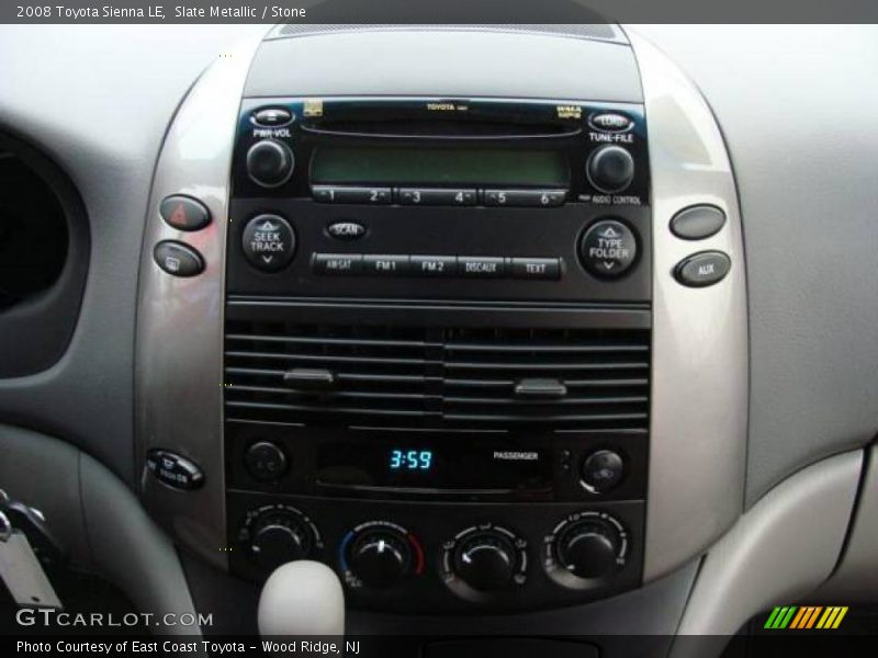 Slate Metallic / Stone 2008 Toyota Sienna LE
