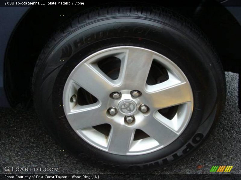 Slate Metallic / Stone 2008 Toyota Sienna LE