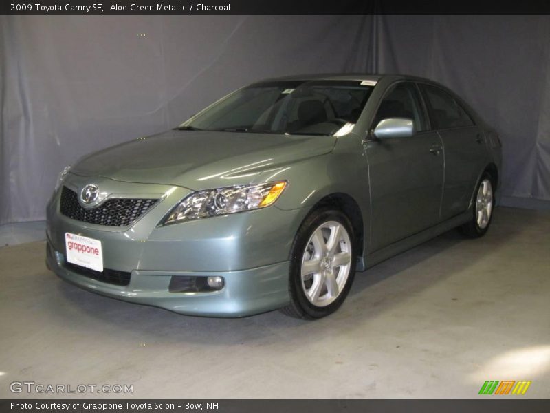 Aloe Green Metallic / Charcoal 2009 Toyota Camry SE