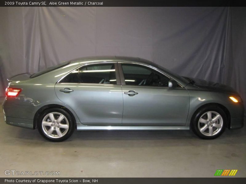 Aloe Green Metallic / Charcoal 2009 Toyota Camry SE