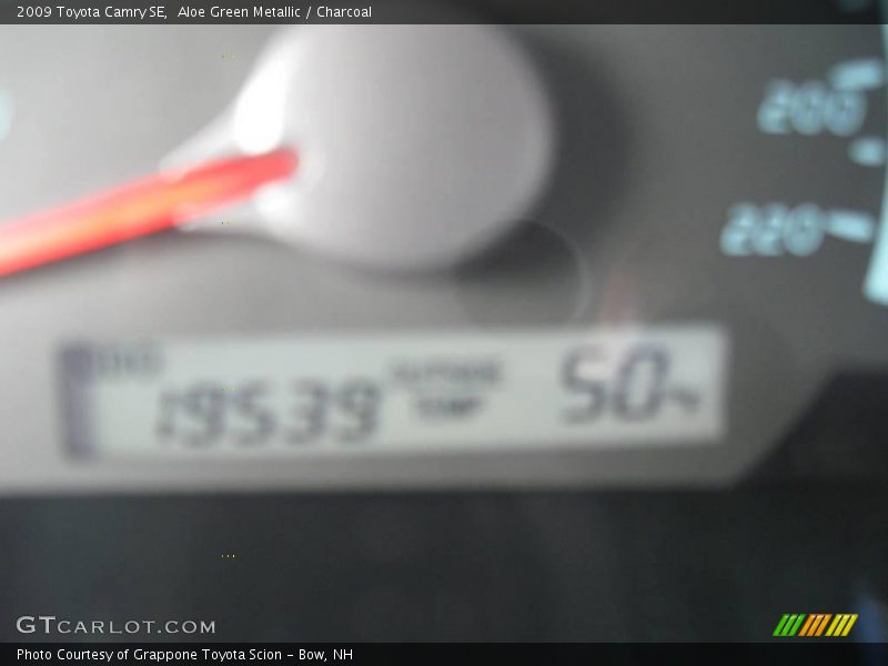 Aloe Green Metallic / Charcoal 2009 Toyota Camry SE