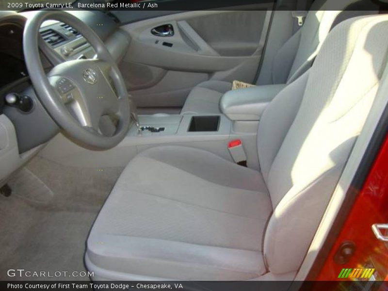 Barcelona Red Metallic / Ash 2009 Toyota Camry LE
