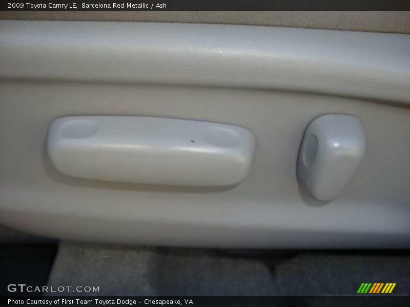 Barcelona Red Metallic / Ash 2009 Toyota Camry LE