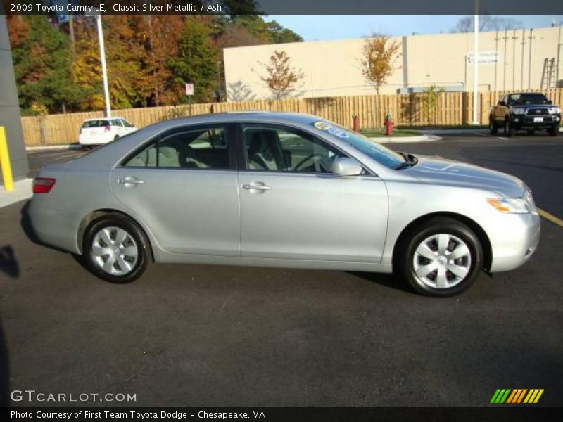 Classic Silver Metallic / Ash 2009 Toyota Camry LE