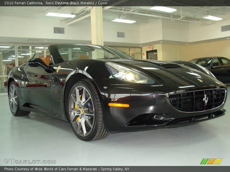 Nero Daytona (Black Metallic) / Cuoio 2010 Ferrari California