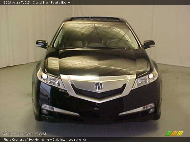Crystal Black Pearl / Ebony 2009 Acura TL 3.5