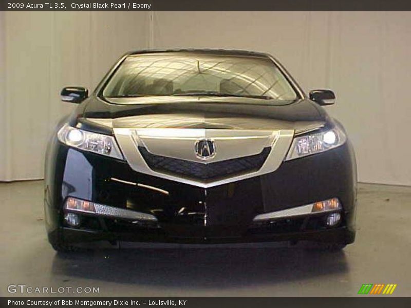 Crystal Black Pearl / Ebony 2009 Acura TL 3.5