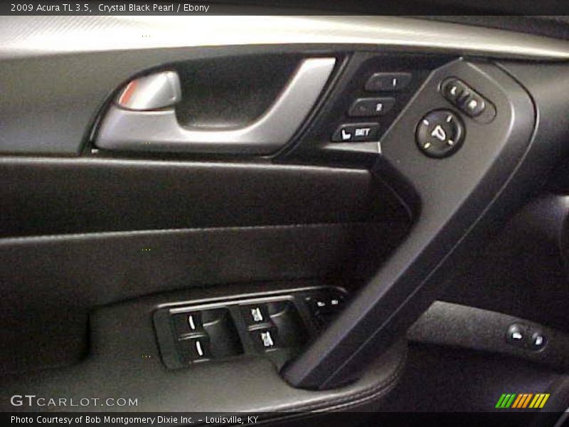 Crystal Black Pearl / Ebony 2009 Acura TL 3.5