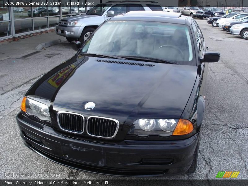 Jet Black / Black 2000 BMW 3 Series 323i Sedan