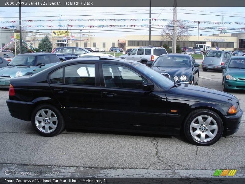 Jet Black / Black 2000 BMW 3 Series 323i Sedan