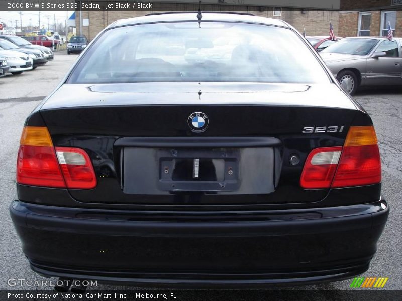 Jet Black / Black 2000 BMW 3 Series 323i Sedan