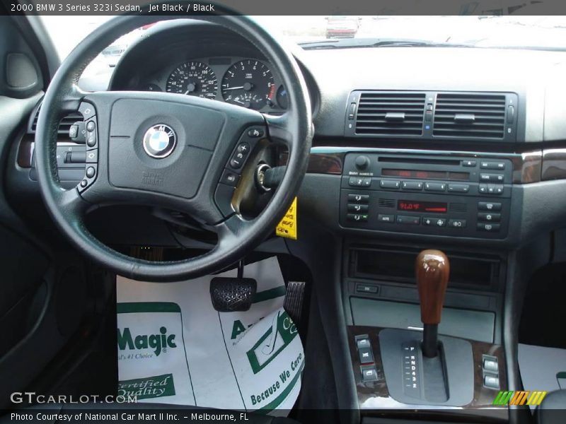 Jet Black / Black 2000 BMW 3 Series 323i Sedan