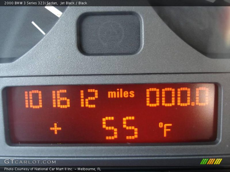 Jet Black / Black 2000 BMW 3 Series 323i Sedan