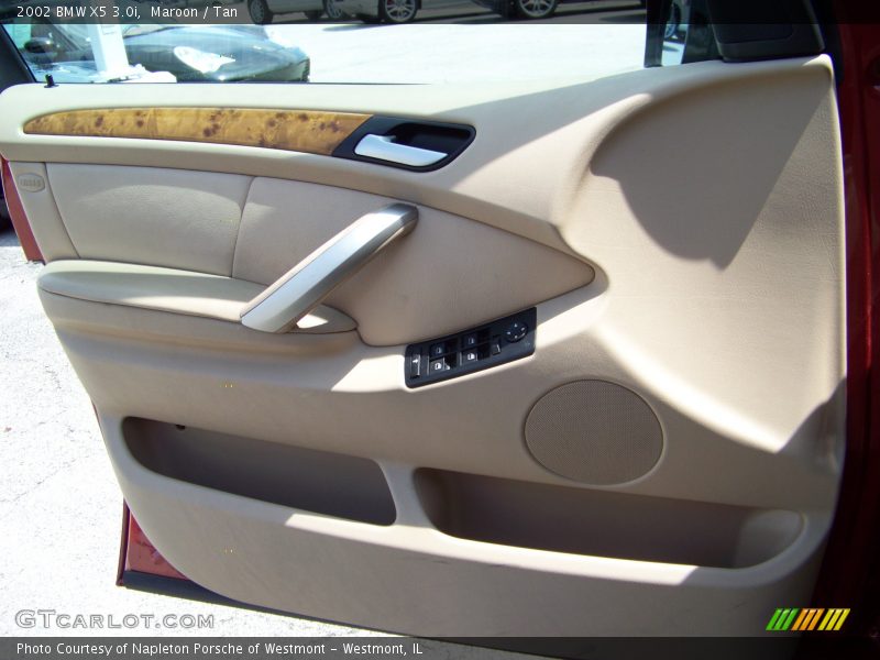Maroon / Tan 2002 BMW X5 3.0i