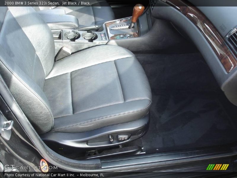 Jet Black / Black 2000 BMW 3 Series 323i Sedan