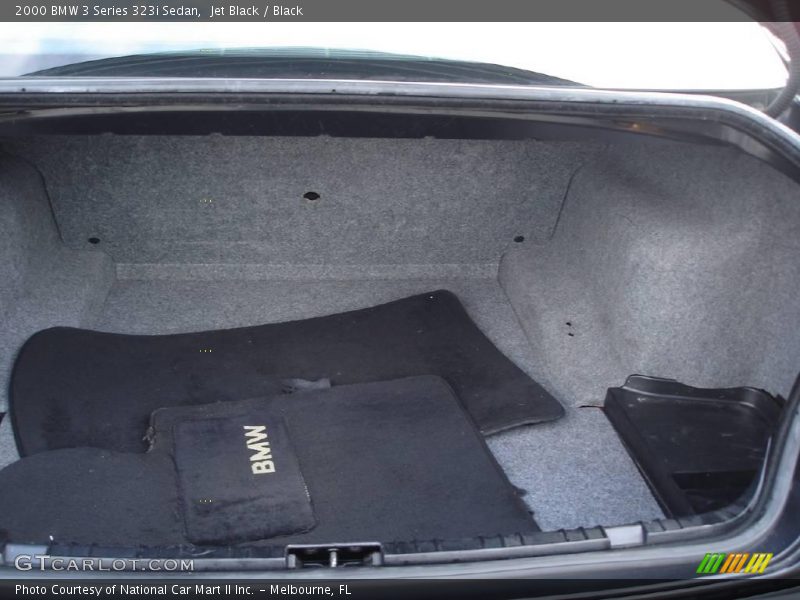 Jet Black / Black 2000 BMW 3 Series 323i Sedan