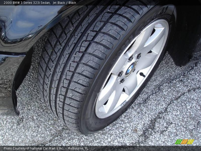 Jet Black / Black 2000 BMW 3 Series 323i Sedan