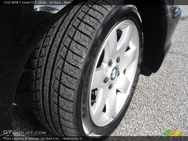 Jet Black / Black 2000 BMW 3 Series 323i Sedan