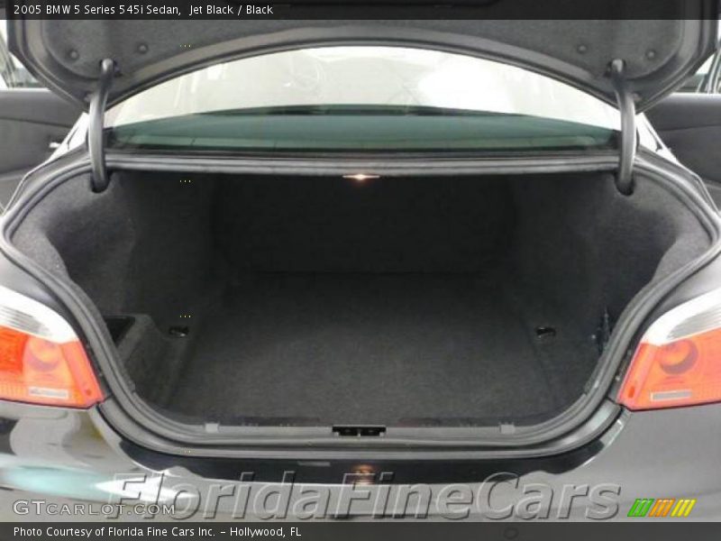 Jet Black / Black 2005 BMW 5 Series 545i Sedan