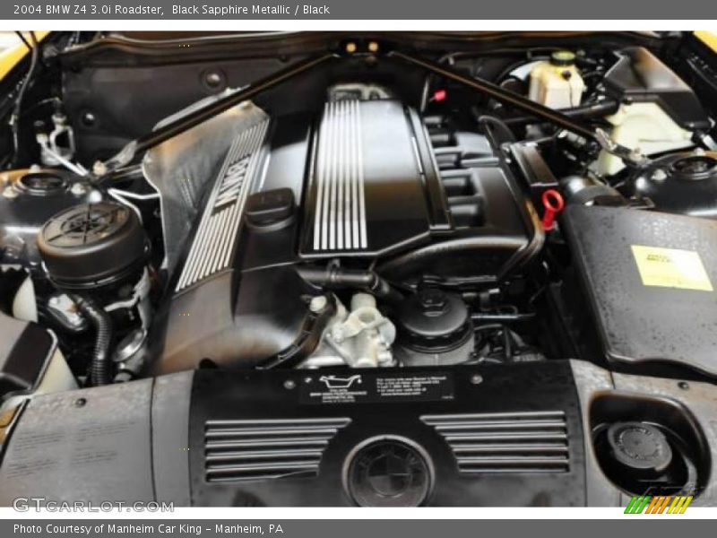 Black Sapphire Metallic / Black 2004 BMW Z4 3.0i Roadster