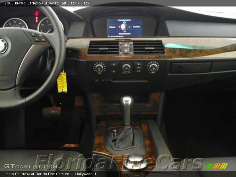 Jet Black / Black 2005 BMW 5 Series 545i Sedan